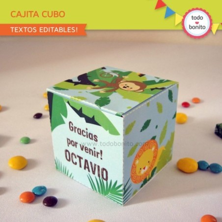 Selva: cajita cubo