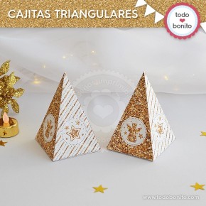 Navidad glitter dorado:...