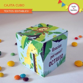 Selva: cajita cubo