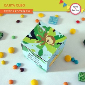 Selva: cajita cubo