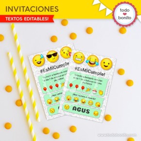 Emojis: invitación...