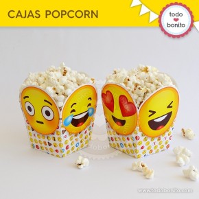 Emojis: cajita popcorn