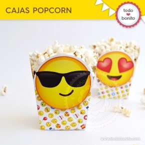 Emojis: cajita popcorn