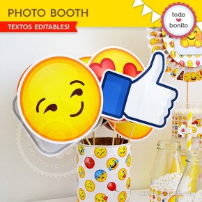 Emojis: photo booth