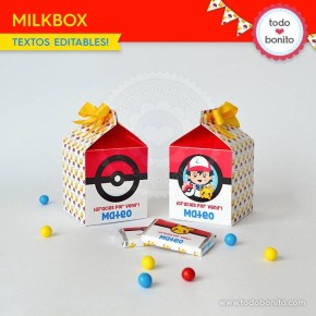 Pokémon: cajita milkbox