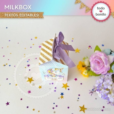 Unicornio: milkbox