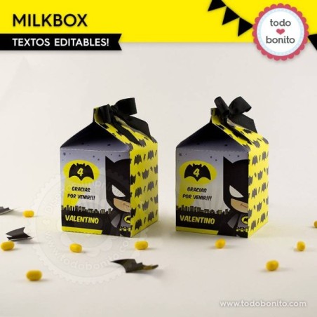 Batman: cajita milkbox