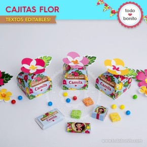 Moana: cajita flor