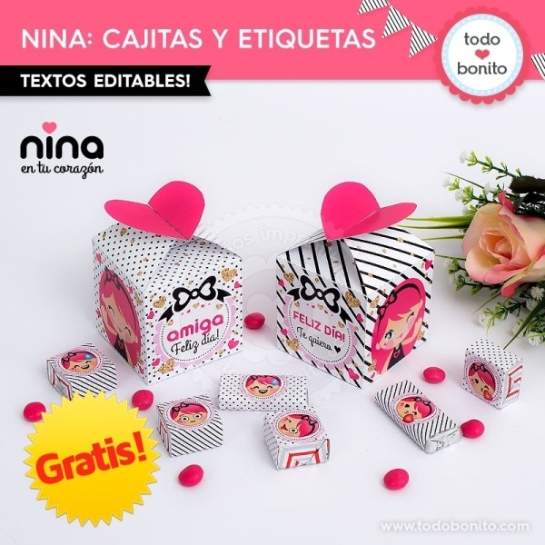 Etiqueta para regalos, etiqueta para decorar tus regalos amiga amigas