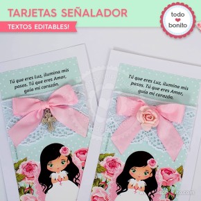 Primera Comunión modelo Candela: señalador