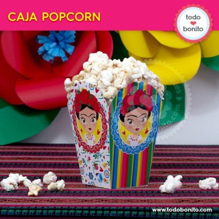 Frida: cajita popcorn