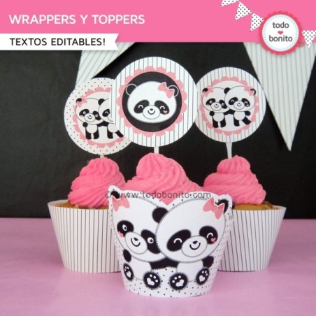 Pandita: : wrappers y toppers