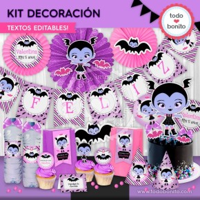 Vampirina: kit decoración