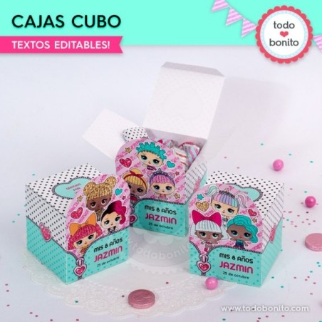 LOL: cajitas cubo