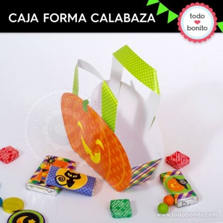 Halloween 02: bolsa sorpresita para imprimir