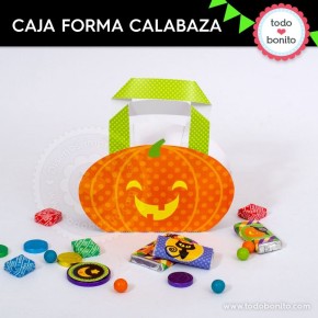 Halloween 02: bolsa sorpresita para imprimir