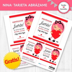 *GRATIS * Cajitas y etiquetas de Nina