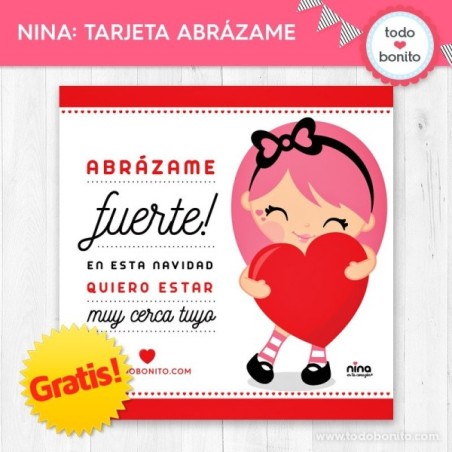 *GRATIS * Cajitas y etiquetas de Nina