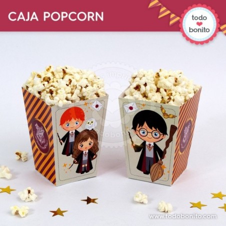 Harry Potter: cajita popcorn