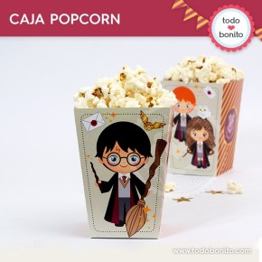 Harry Potter: cajita popcorn