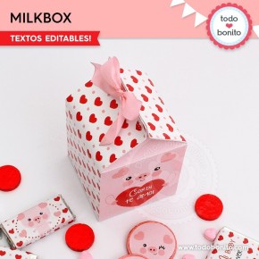 Cerdito: milkbox