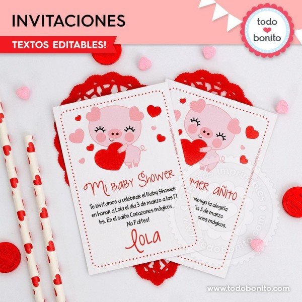 Kit de papelería para fabricar tus porpias tarjetas de invitación.