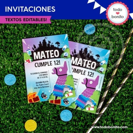 Fortnite: invitaciones