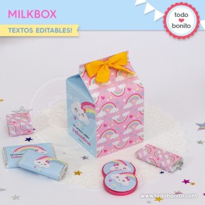 Lluvia de amor: cajita milkbox