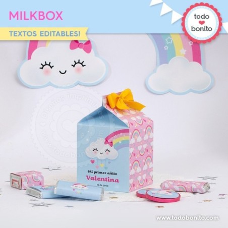 Lluvia de amor: cajita milkbox