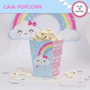 Lluvia de amor: cajita popcorn