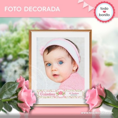 Shabby Chic Rosa: foto decorada