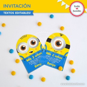 Minions: invitación...