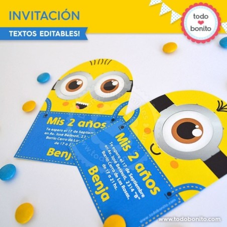 Minions: invitación...