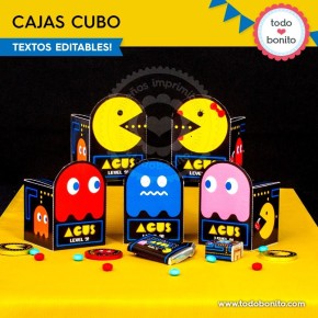 Pacman: cajitas cubo