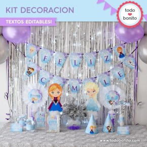 Frozen 1: kit imprimible...