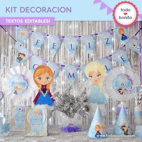 Frozen 1: kit imprimible...