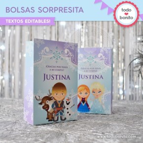 Frozen 1: bolsa sorpresita...