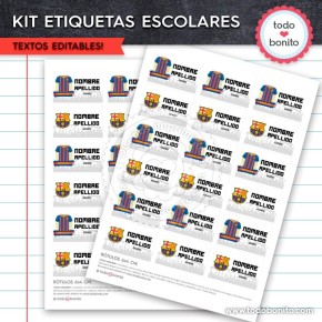 Etiquetas para regalo – Barcelona