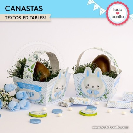 Conejito: canastas