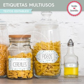 Nórdico: etiquetas multiusos