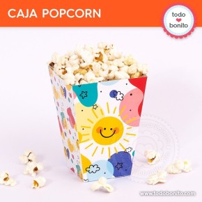 Infantil: cajita popcorn