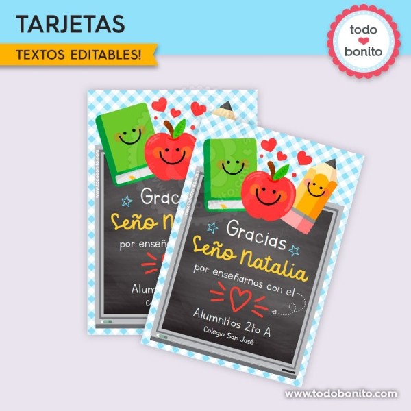 Día del Maestro: tarjeta digital