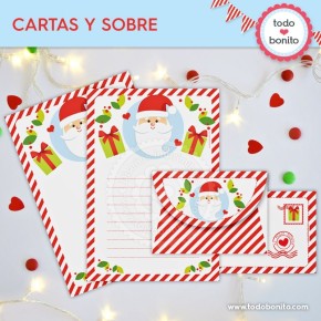 Carita de Santa: papeles de carta y sobre