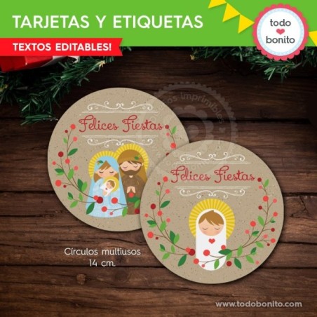 Niño Jesús: kit tarjetas y...