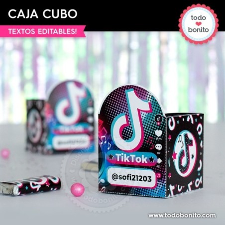 TikTok: caja cubo