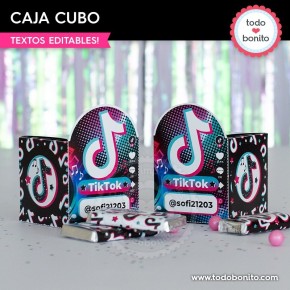 TikTok: caja cubo