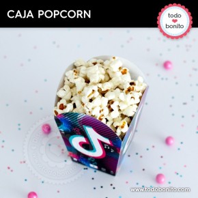 TikTok: caja popcorn