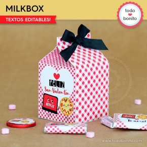 Netflix y Pizza: milkbox