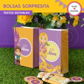 Rapunzel: bolsa sorpresita...