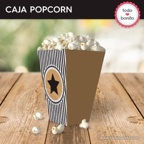 Labels: cajita popcorn